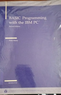 Basic Programming With The IBM PC