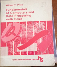 Fundamentals Of Computers And Data Processing with Basic