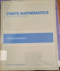 Finite Mathematics With Applications