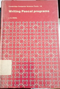 Writing Pascal Programs