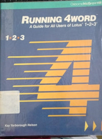 Running 4word: A Guide for All Users of Lotus 1-2-3