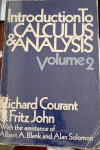 Introduction To Calculus & Analysis