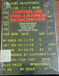 Choosing And Using A Business Microcomputer