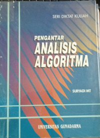 Pengantar Analisis Algoritma