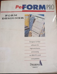 PerFORM Pro Designer Manual