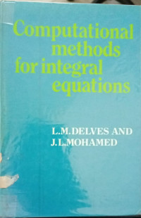 Computational methods for integral equations
