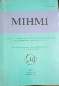MIHMI ( Majalah Ilmiah Himpunan Matematika Indonesia )