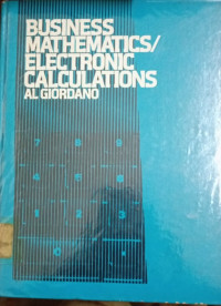 Business Mathematics/ Electronic Calculations
