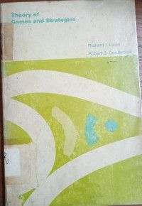 Theory Of Games And Strategis