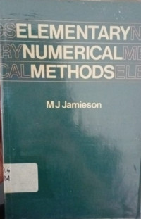 Elementary Numerical Methods