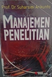 Manajemen Penelitian