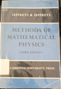 Metodhs Of Mathematical Physics