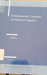 Fundamental Concepts Of Abstract Algebra
