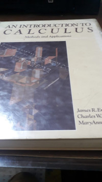 An Introduction To Calculus