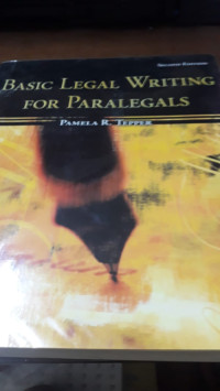 Basic Legal Writing For Paralegals