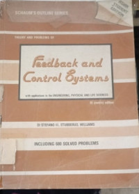 Feedback And Control Systems