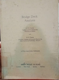 Bridge Deck Analysis