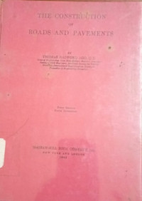 The Construction Of Roads And Pavements