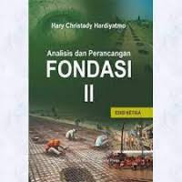 Analisis dan Perancangan Fondasi II