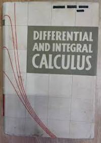 Differential And Integral Calculus