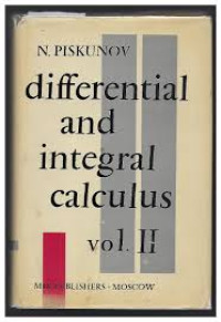 Differential and Integral Calculus Vol. II