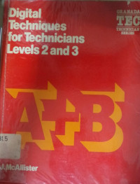 Digital Techniques for Technicians Levels 2 and 3