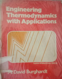 Engineering Thermodynamic With Applications