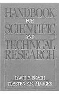 Handbook For Scientific And Technical Research