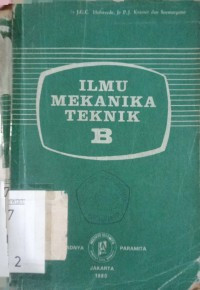 Ilmu Mekanika Teknik B