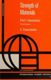 Strength of Materials, Part 1 . Elementary