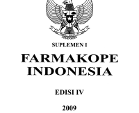Suplemen I : Farmakope Indonesia Edisi IV